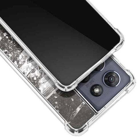 NHL Pittsburgh Penguins Frozen Moto G Play 5G (2025) Clear Case