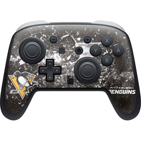 NHL Pittsburgh Penguins Frozen Nintendo Switch 2 (2025) Pro Controller Skin