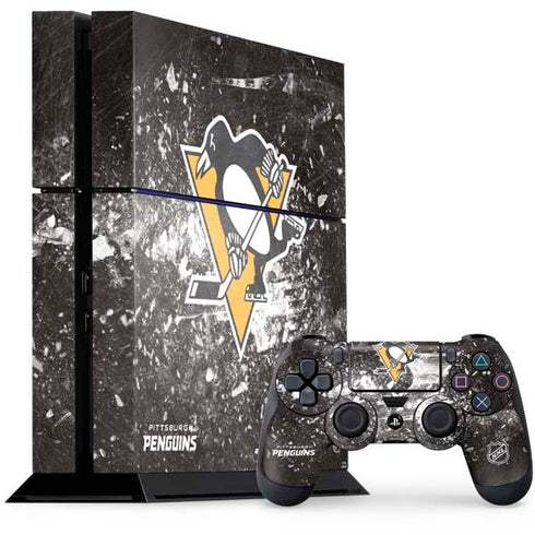 NHL Pittsburgh Penguins Frozen PlayStation PS4 Skins