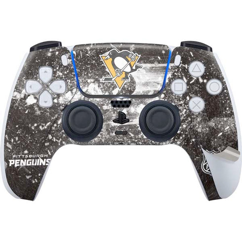 NHL Pittsburgh Penguins Frozen PS5 Pro Bundle Skin