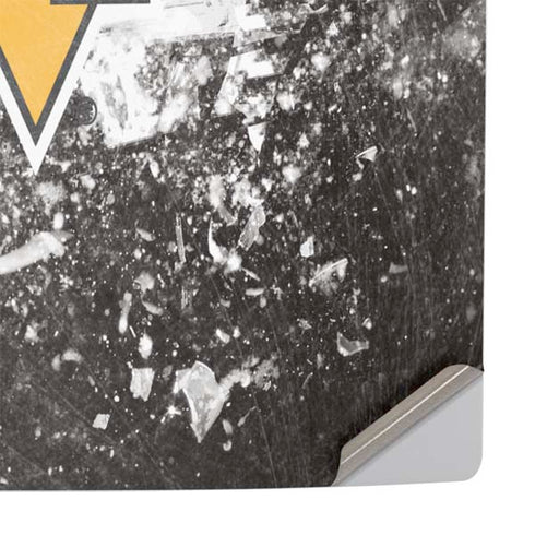 NHL Pittsburgh Penguins Frozen PS5 Pro Console Skin