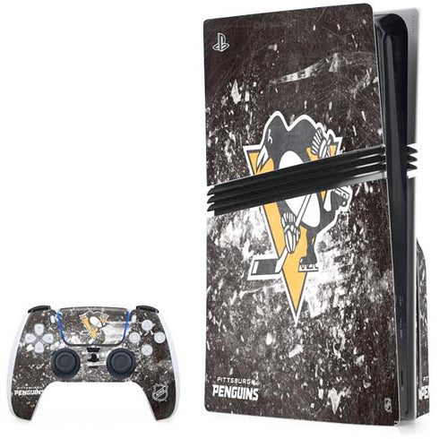 NHL Pittsburgh Penguins Frozen PlayStation PS5 Skins