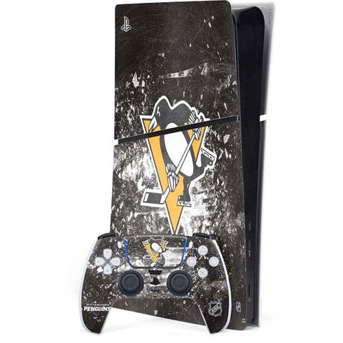 NHL Pittsburgh Penguins Frozen PlayStation PS5 Skins