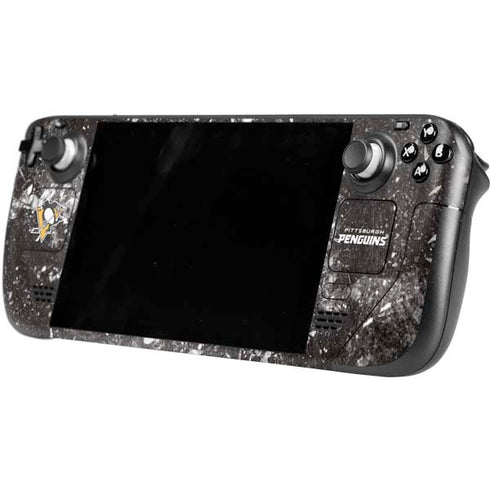 NHL Pittsburgh Penguins Frozen Steam Deck Handheld Gaming Computer Skin