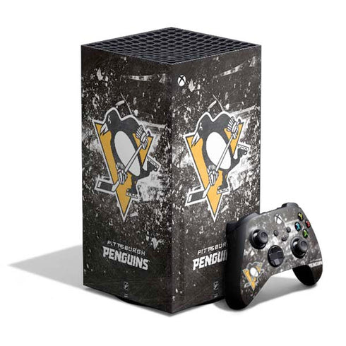 NHL Pittsburgh Penguins Frozen XBox Series X Digital Edition Bundle Skin