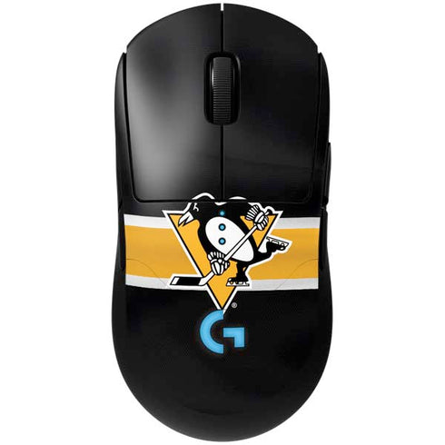 NHL Pittsburgh Penguins Jersey G Pro Wireless Gaming Mouse Skin