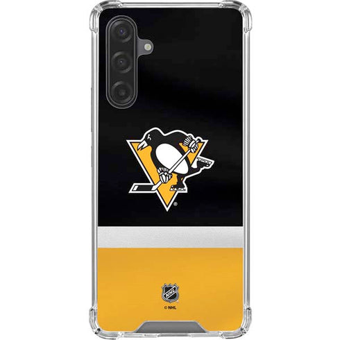 NHL Pittsburgh Penguins Jersey Galaxy A17 Clear Case
