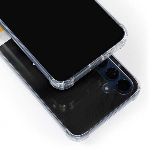NHL Pittsburgh Penguins Jersey Galaxy A35 5G Clear Case