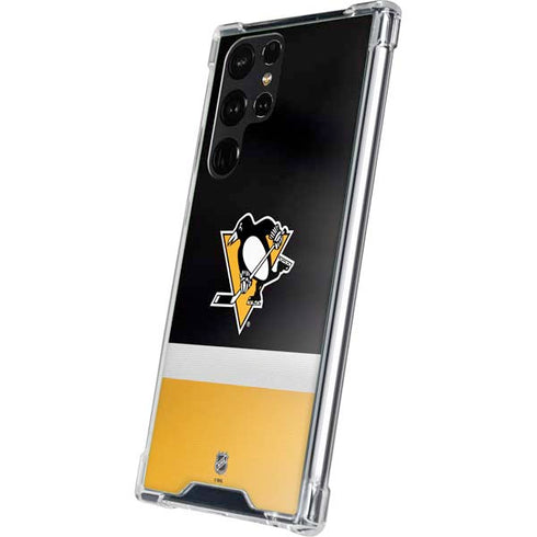 NHL Pittsburgh Penguins Jersey Galaxy S23 Ultra Clear Case