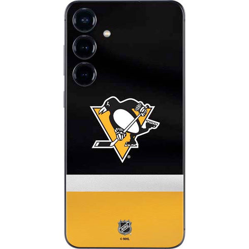 NHL Pittsburgh Penguins Jersey Galaxy S25 Plus Skin