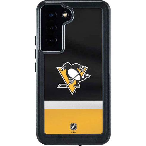 NHL Pittsburgh Penguins Jersey Galaxy S24 Plus Waterproof Case