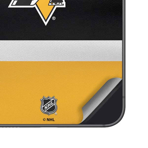 NHL Pittsburgh Penguins Jersey Galaxy S25 Skin