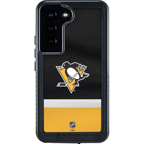 NHL Pittsburgh Penguins Jersey Galaxy S24 Waterproof Case