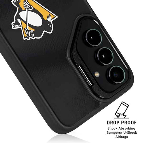 NHL Pittsburgh Penguins Jersey Galaxy S26 Plus Kickstand Case