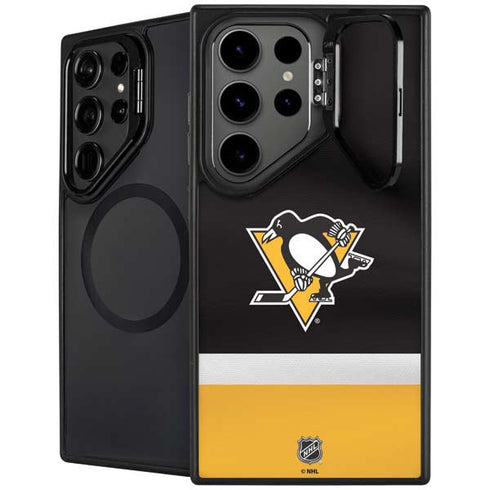 NHL Pittsburgh Penguins Jersey Galaxy S26 Ultra Kickstand Case