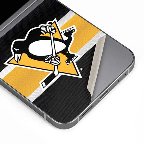 NHL Pittsburgh Penguins Jersey Galaxy Z Flip6 Skin