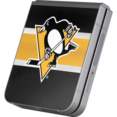 NHL Pittsburgh Penguins Jersey Galaxy Z Flip6 Skin