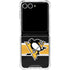 NHL Pittsburgh Penguins Jersey Galaxy Z Flip7 Clear Case