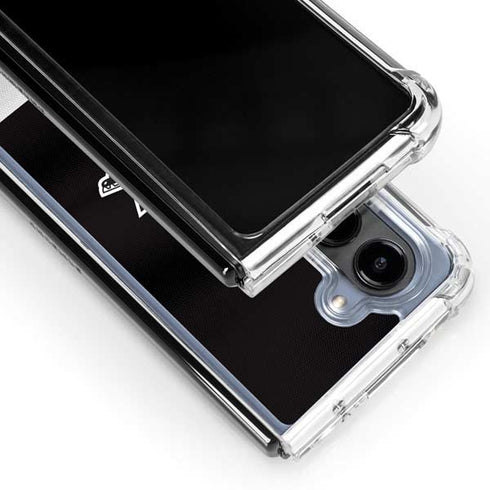 NHL Pittsburgh Penguins Jersey Galaxy Z Fold5 5G Clear Case