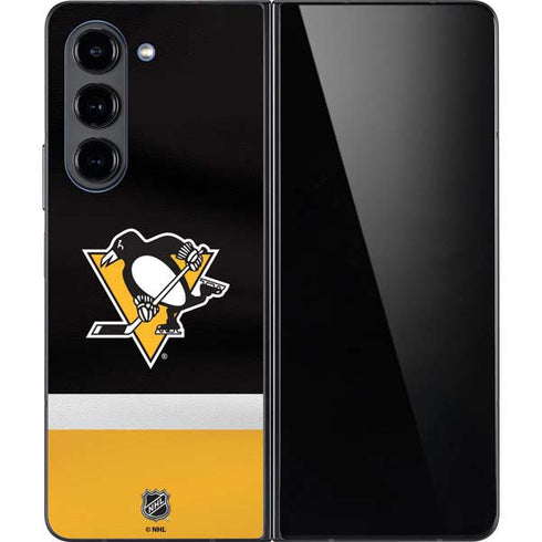 NHL Pittsburgh Penguins Jersey Galaxy Z Fold5 5G Skin