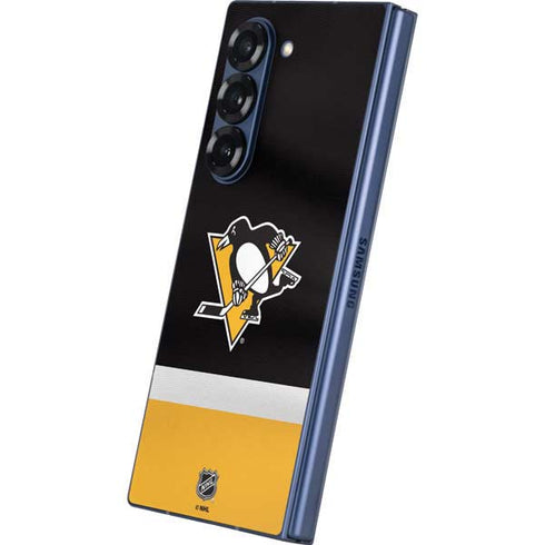 NHL Pittsburgh Penguins Jersey Galaxy Z Fold6 Skin