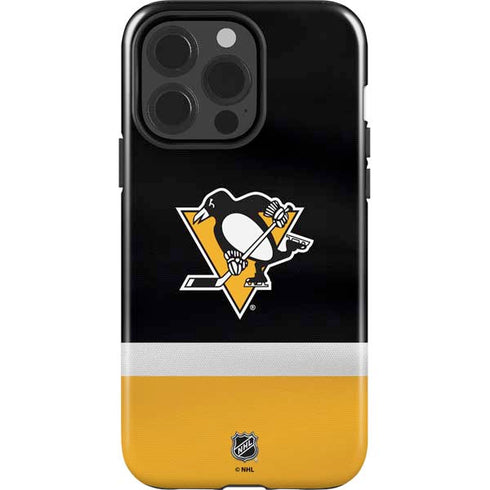 NHL Pittsburgh Penguins Jersey iPhone 15 Pro Impact Case