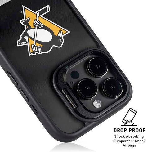 NHL Pittsburgh Penguins Jersey iPhone 15 Pro Max Kickstand Case