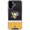 NHL Pittsburgh Penguins Jersey iPhone 16 Plus Clear Case