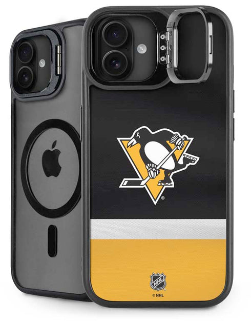 NHL Pittsburgh Penguins Jersey iPhone 16 Plus Kickstand Case