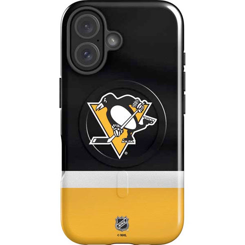 NHL Pittsburgh Penguins Jersey iPhone 16 Plus Magsafe Impact Case