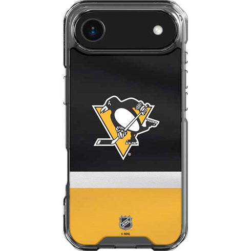 NHL Pittsburgh Penguins Jersey iPhone 17 Air Clear Case