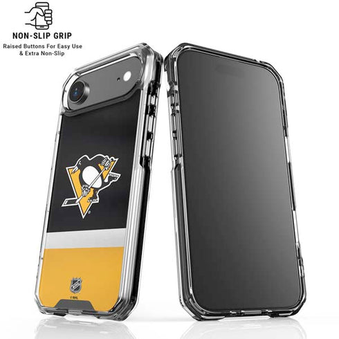 NHL Pittsburgh Penguins Jersey iPhone 17 Air Clear Case