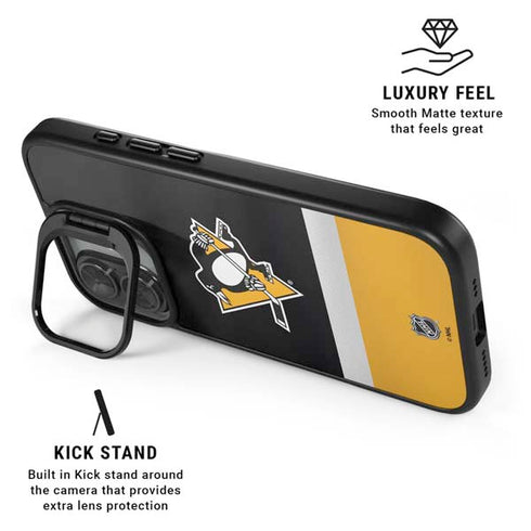 NHL Pittsburgh Penguins Jersey iPhone 17 Kickstand Case