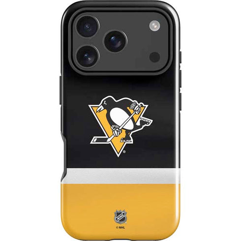 NHL Pittsburgh Penguins Jersey iPhone 17 Pro Impact Case