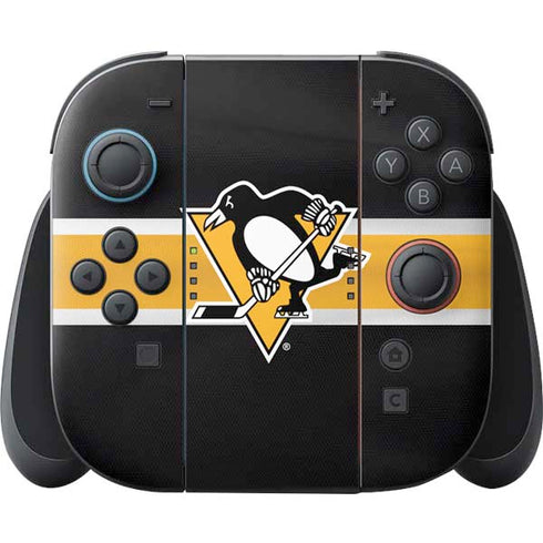 NHL Pittsburgh Penguins Jersey Nintendo Switch 2 (2025) Joy-Con Controller Skin