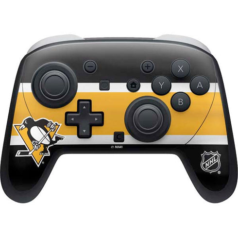 NHL Pittsburgh Penguins Jersey Nintendo Switch 2 (2025) Pro Controller Skin
