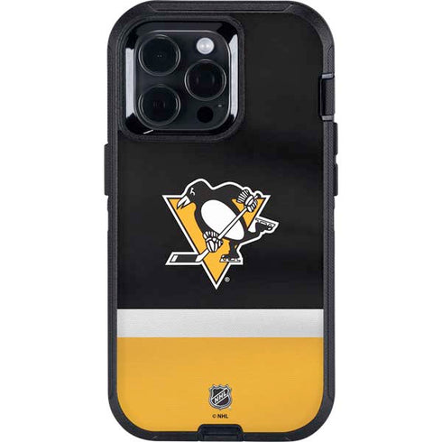 NHL Pittsburgh Penguins Jersey Otterbox Defender iPhone Skin