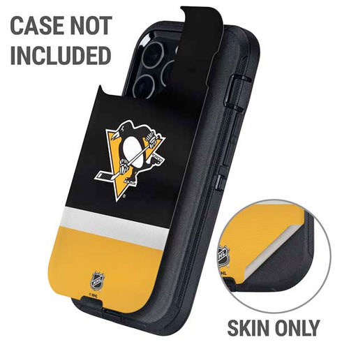 NHL Pittsburgh Penguins Jersey Otterbox Defender iPhone Skin