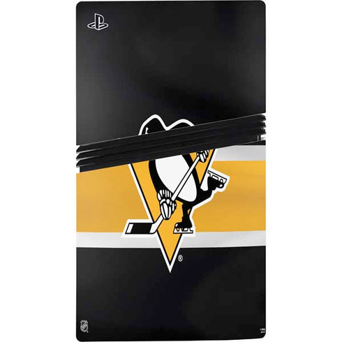 NHL Pittsburgh Penguins Jersey PS5 Pro Console Skin