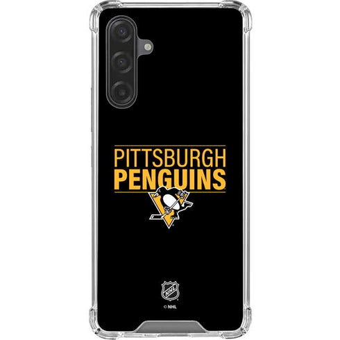 NHL Pittsburgh Penguins Lineup Galaxy A17 Clear Case