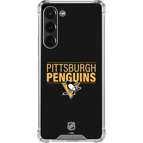 NHL Pittsburgh Penguins Lineup Galaxy S24 FE Clear Case