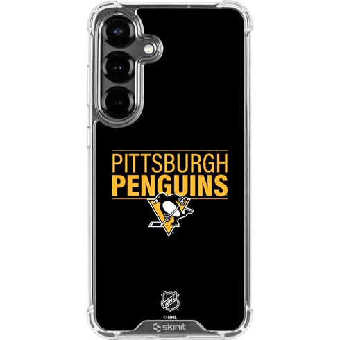 NHL Pittsburgh Penguins Lineup Galaxy S26 Plus Clear Case
