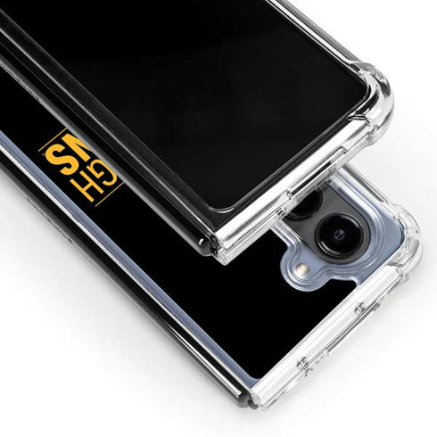 NHL Pittsburgh Penguins Lineup Galaxy Z Fold5 5G Clear Case