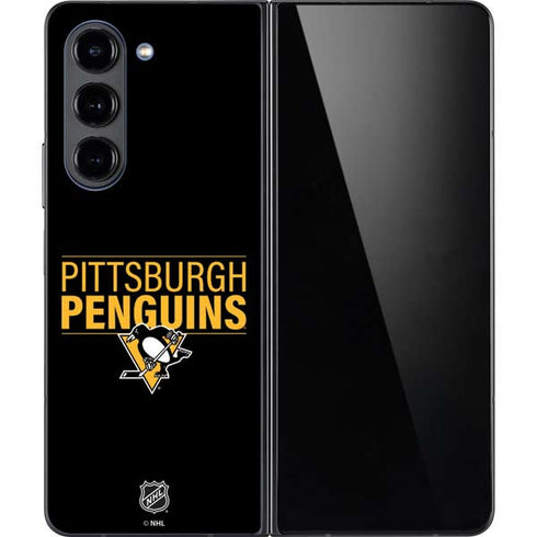 NHL Pittsburgh Penguins Lineup Galaxy Z Fold5 5G Skin