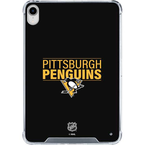 NHL Pittsburgh Penguins Lineup iPad 11th Gen (2025) Clear Case