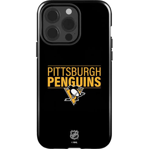 NHL Pittsburgh Penguins Lineup iPhone 15 Pro Impact Case