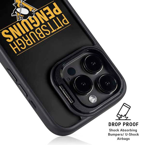 NHL Pittsburgh Penguins Lineup iPhone 15 Pro Kickstand Case