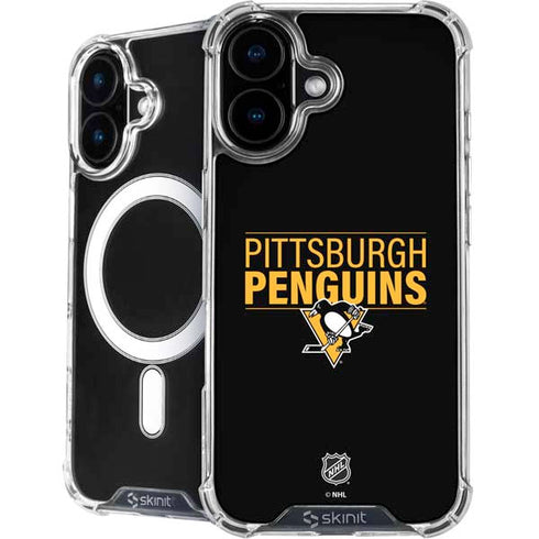 NHL Pittsburgh Penguins Lineup iPhone 16 MagSafe Case