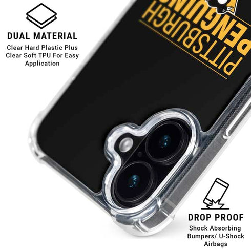 NHL Pittsburgh Penguins Lineup iPhone 16 MagSafe Case