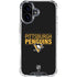 NHL Pittsburgh Penguins Lineup iPhone 16 Plus Clear Case